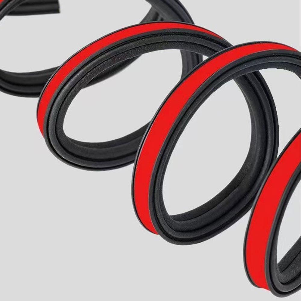 Bandă de etanșare din cauciuc pentru ușă de mașină de 5 metri Benzi de etanșare cu 3 straturi Sigiliu pentru capota portbagajului mașinii Izolație fonică Protector auto