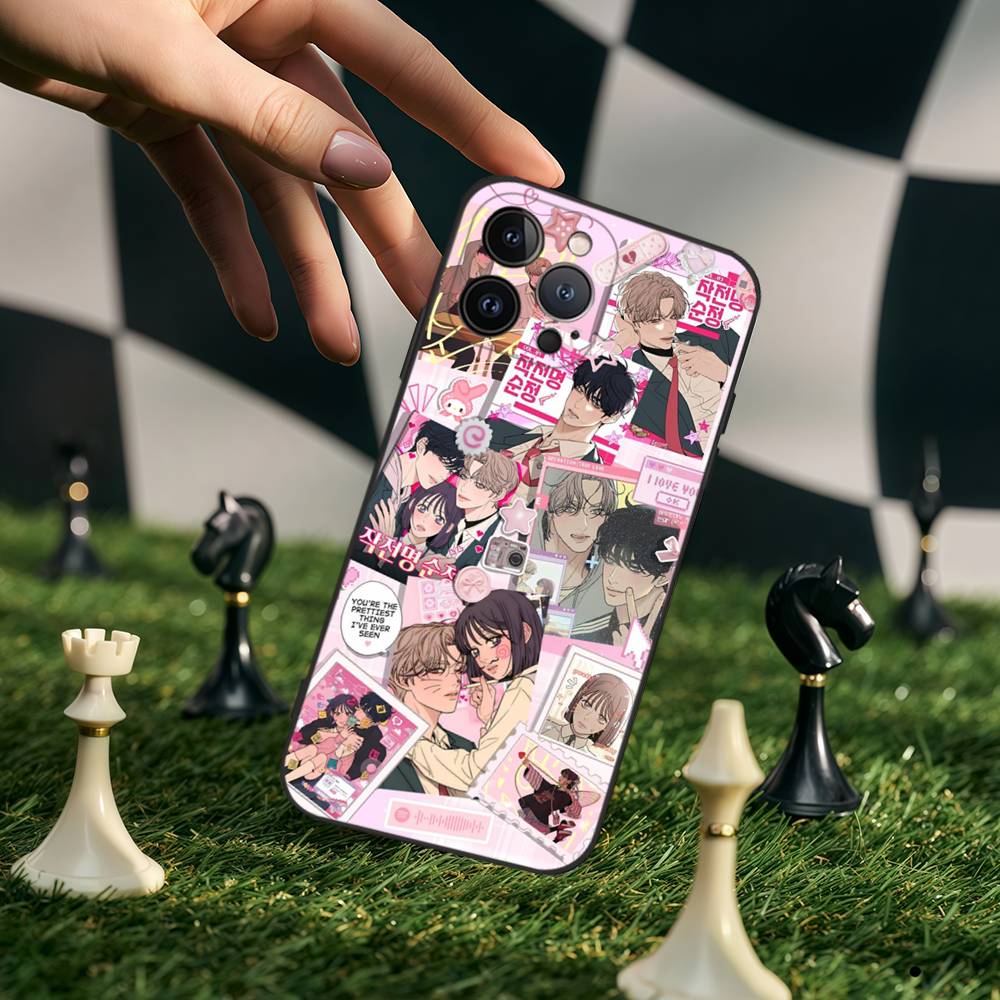 

Operation True Love Black Silicone Phone Case For Iphone 17 Air 16 15 14 13 12 11 Pro Max Plus Back TPU iPhone 13 pro