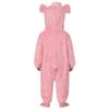 Toddler Animal Jumpsuit Long Sleeve Elastic Cuffs Zip Up Cute Cartoon Hooded 3D Tail Home Casual Wear