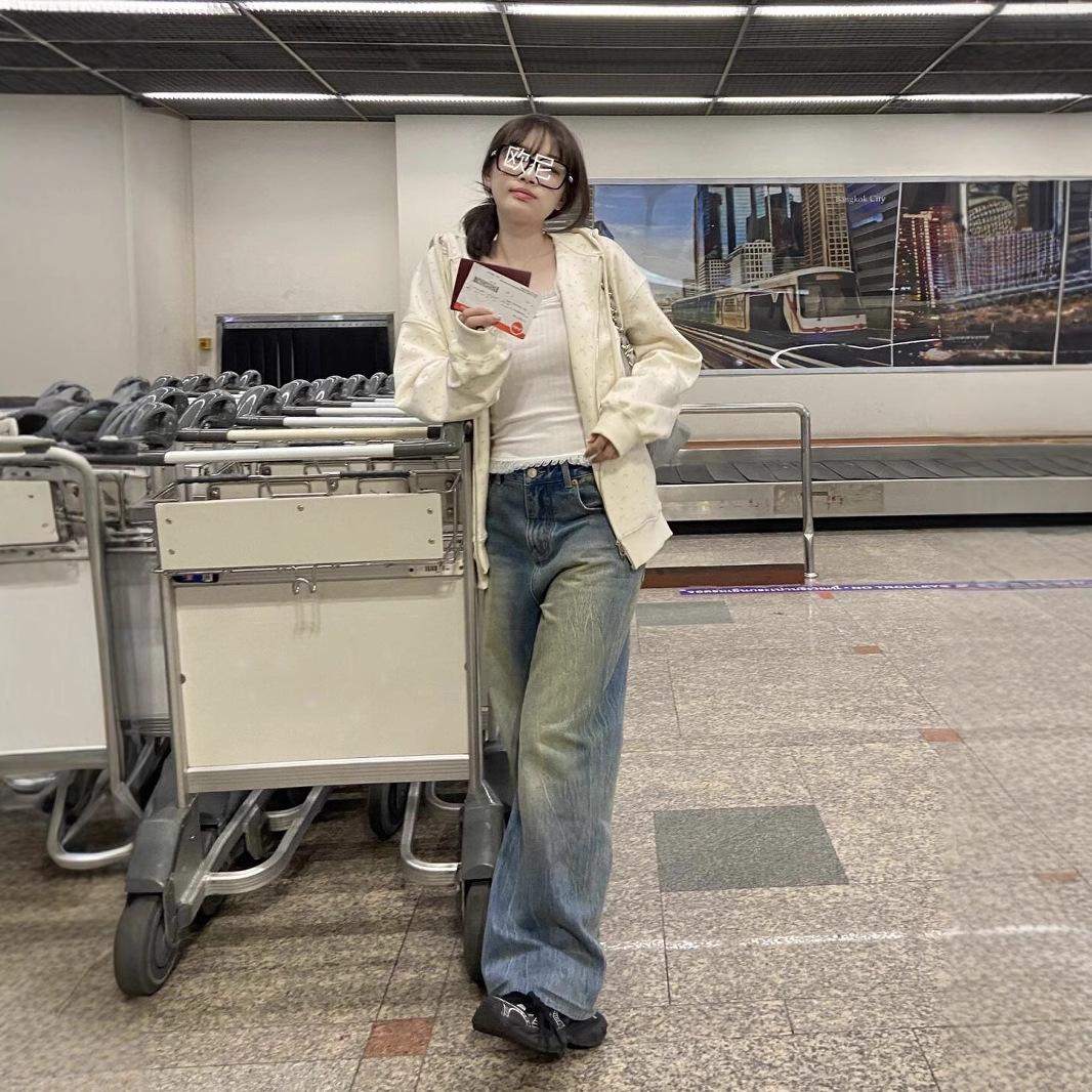 

Толстовка с капюшоном для женщин на осень и зиму, новый стиль, плюшевая утолщенная куртка-кардиган на молнии M