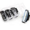 4 stuks veiligheidsscheermesjes voor mannen, gezichtsverzorging, scheermesjes, handmatig scheren, cassette Gillette Mache 3
