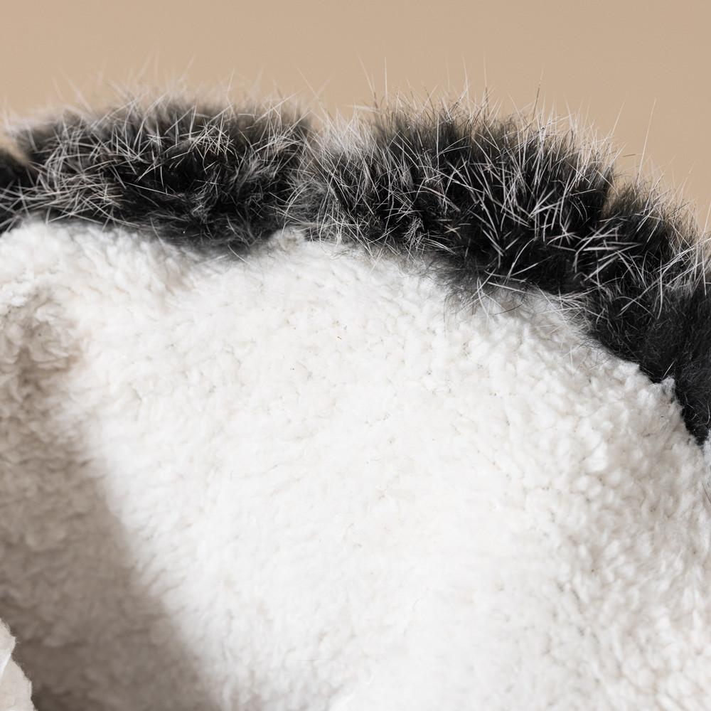 Fashion Women's Winter Boots Platform Heels Fur Boots Women 2025 Snow Boots Zip Ankle Winter Shoes For Women Winter Footwear Botas Mujer