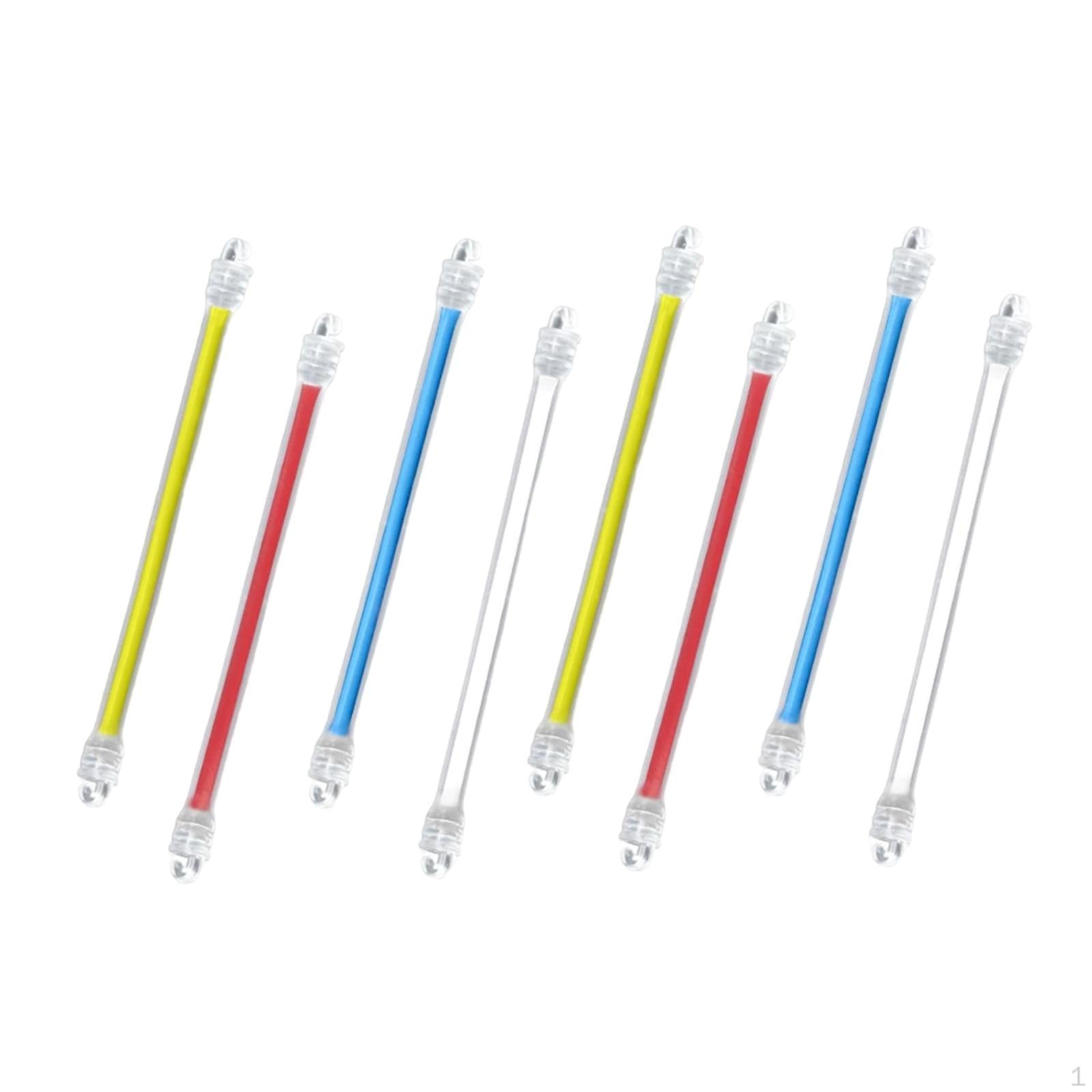 

8 Pieces Tennis Racket Dampener Premium for Player Silicone Strip
