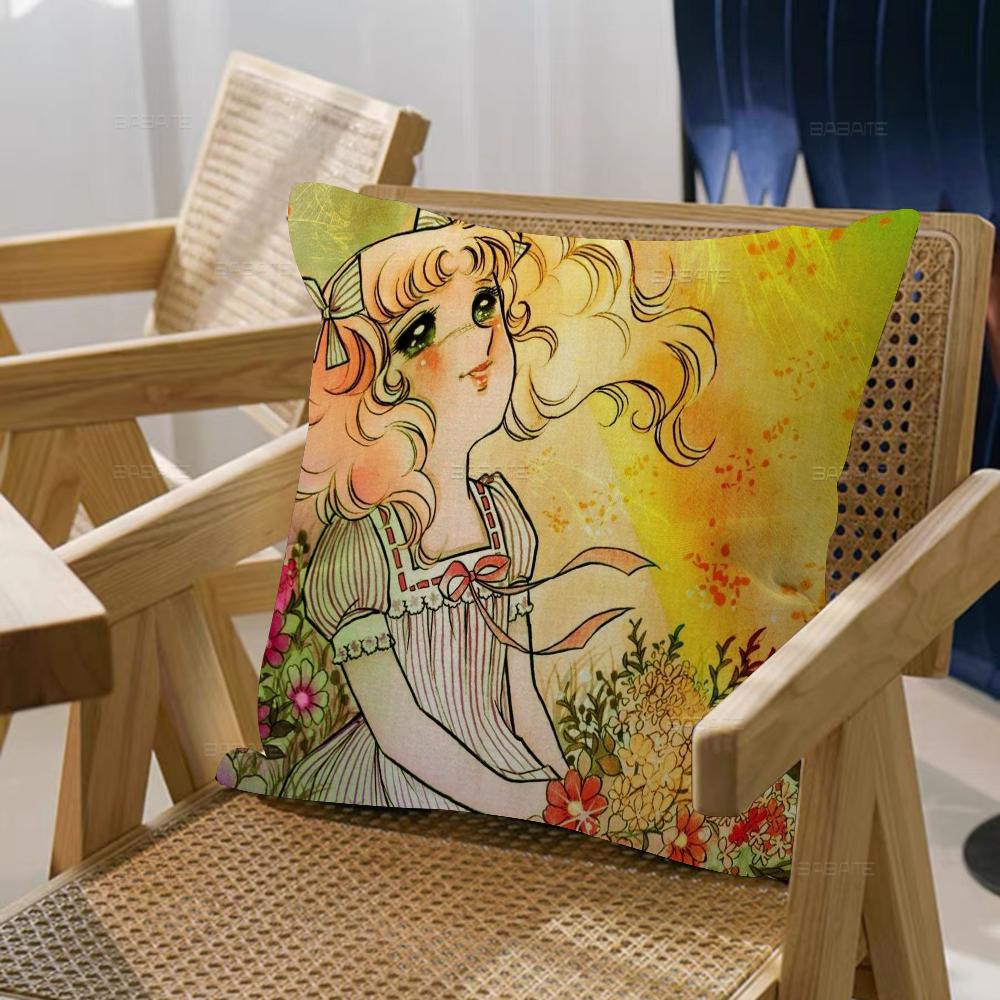 Anime Manga Candy Pillow Cover Design Cushion Cover Decor Holiday Decorati