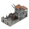 DIY Military Base Building Set: Compatible with Small Particle Blocks - Battle Royale Toy for Boys