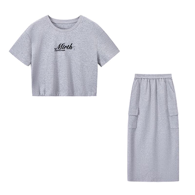 Women s Casual Short-Sleeve Two-Piece Set L