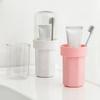 Simple Family Travel Wash Cup Multipurpose Toothbrush Storage Box For School