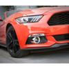 2X Chrome Front Fog Light Lamp Decor Cover Trim Frame for Ford Mustang 2015-2018