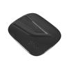 Gloss Black Carbon Fibre Style Oil Fuel Tank Cover Trim Replacement for Highlander 2020 2021 2022