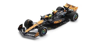 Spark McLaren F1 Team MCL60 2023 F1 Japanese Grand Prix 2nd Place Norris Finished Model 1/43 #4 L.