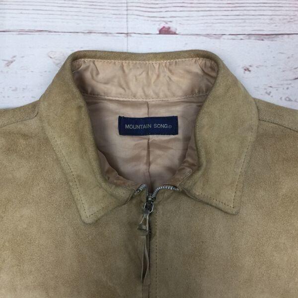 Mountain Song Blouson en Cuir de Chèvre Veste Riders [Équivalent SM Homme](UTILISÉ)