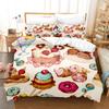 Bedding Set Pink Love Heart Duvet Cover Boy, Kid's Fashion Quilt Cover Girls Room Cute Sweets Bedding King/Queen Duvet Cover Set