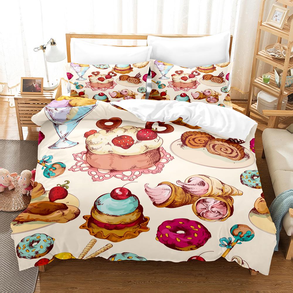 Bedding Set Pink Love Heart Duvet Cover Boy, Kid's Fashion Quilt Cover Girls Room Cute Sweets Bedding King/Queen Duvet Cover Set