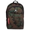 Polyester Backpack Regular Unisex Camouflage Army Green Jordan 9A0172-650