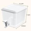 Cold Water Kettle with Faucet 3.5/5LBeverage Dispenser Water Jug Lemonade Drink Container Water Pitcher for Refrigerator Kitchen