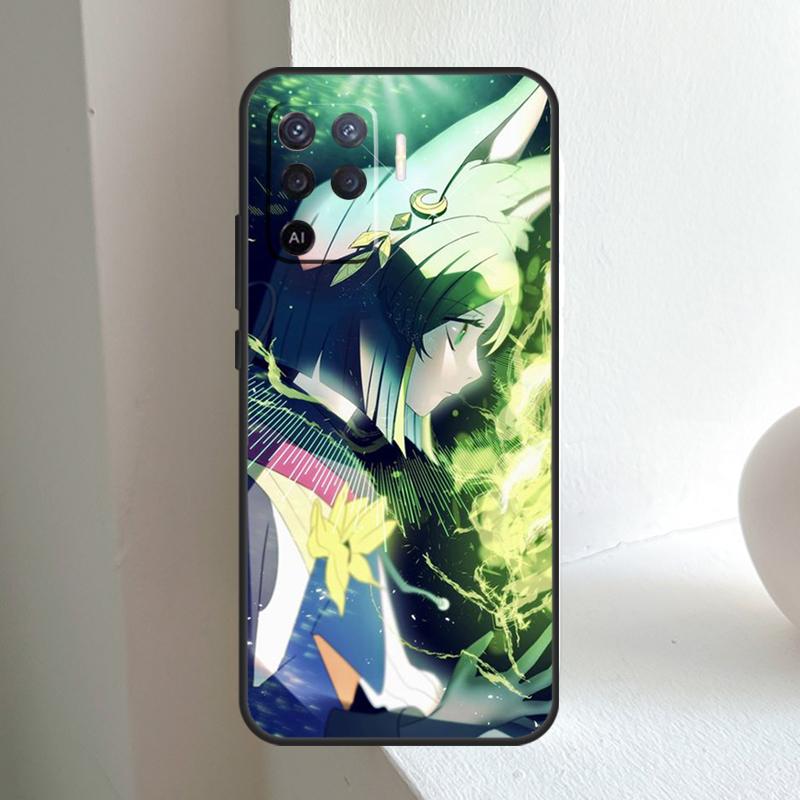Genshin Impact Tighnari Pro OPPO A80 A60 A40 A5 A6 Pro A15 A17 A57 A16 A76 A96 A18 A38 A58 A78 A98 A54 A74 A94 Pouzdro