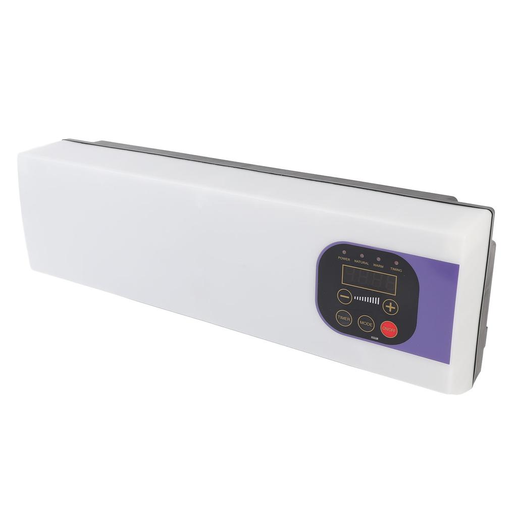 Wall Heater for Indoor Use PTC Heating 3 Speed Level Smart Timer Remote Control Low Noise Electric W