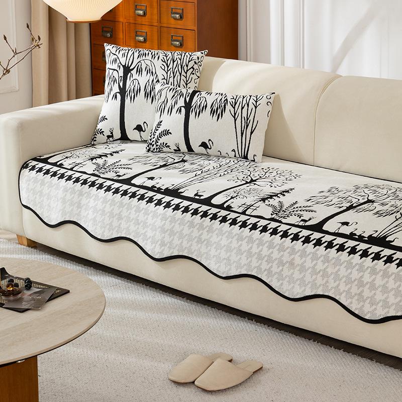 Retro Medieval Sofa Cover New Sofa Towel A Whole All-Inclusive Combination Sofa Cover Sofa