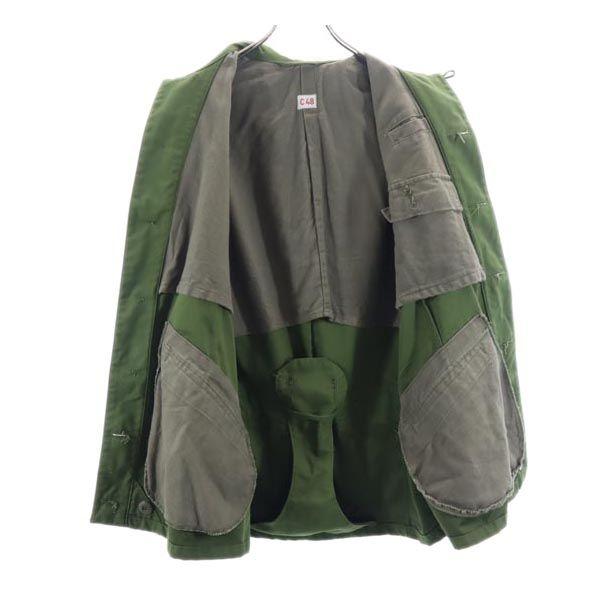 SWEDEN ARMY Field Jacket Khaki Military Jacket Men's Used