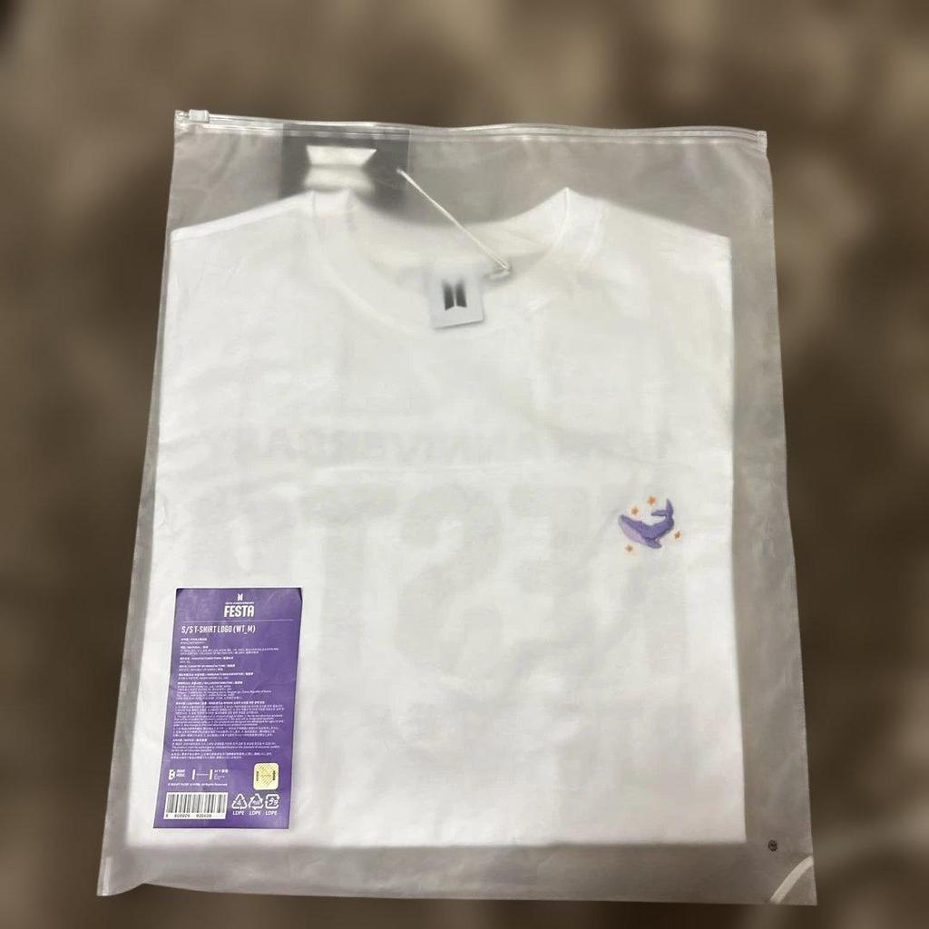 [USED] BTS [2023 FESTA] T-Shirt Logo Type M Size
