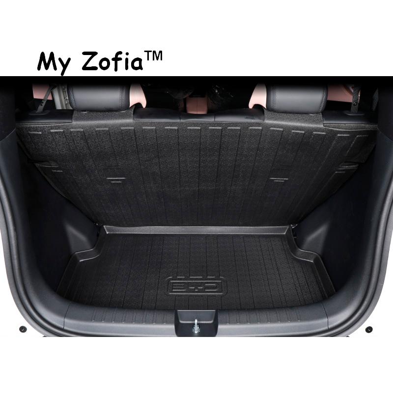For BYD Dolphin Mini Seagull 2024 2025 2026 Car TPE Trunk mat Boot Cargo Liner Mat Tray Luggage Compartment Pad Rug Accessories