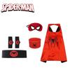 Spider-man Heldenumhang und Maske Halloween Cartoon Anime Launcher Handschuh Uhr Set
