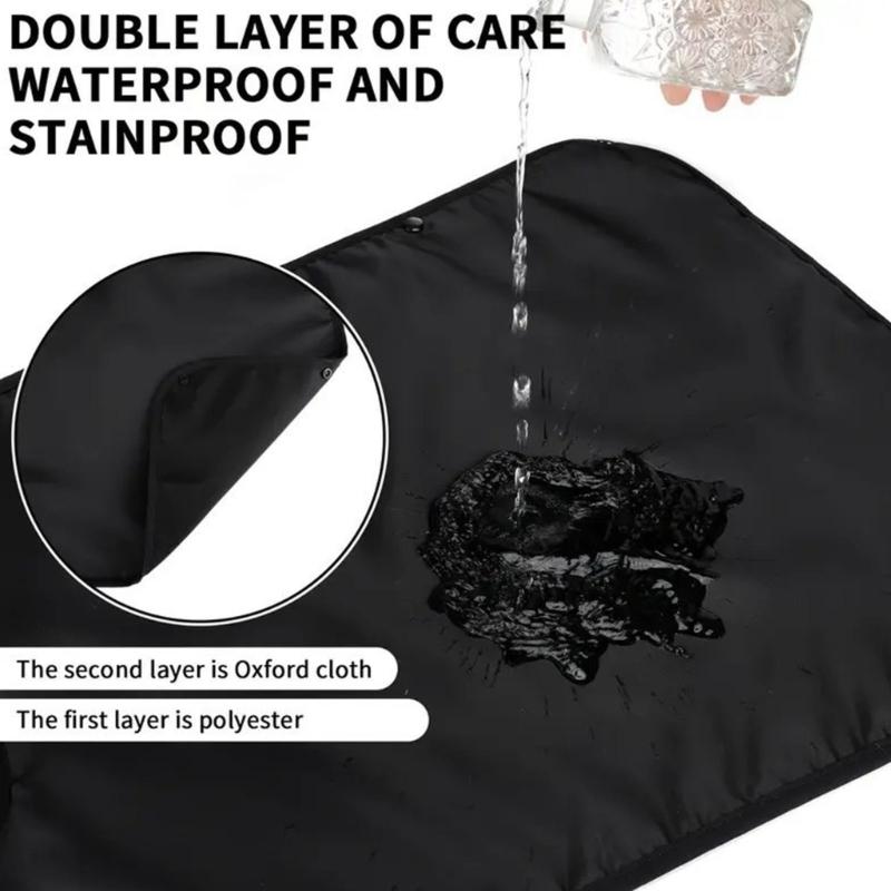 Washable and Easy to Clean Adult Bib for Seniors Waterproof Full Protections Comfortable Polyester Design