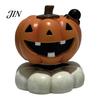 Collectible Halloween Figures Spooky Figurine, Small Resin Rotating Ghost Skull Pumpkin Gravestone Decorative Centerpieces Statue, Tabletop