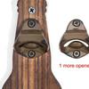 Mounted Bottle Opener Vintage Wooden Wall Mounted Bottle Opener Wooden Kitchen Gadget Space Saving Home Decor For Man Woman &