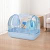 Chinchilla House Pet Carrier, Clear Small Animal Carry Cage, Hamster Cage for Mice, Sugar Glider,