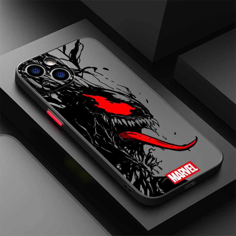 

Чехол-накладка Marvels Spider-Man Venom для телефона iPhone 17 Pro Max 17e Air 7 8 SE 14 XS XR 13 Mini 12 16 Plus 11 15 iPhone17e