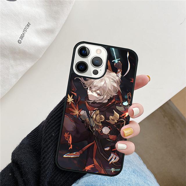 Genshin Impact Kaedehara Kazuha Phone Cases Cover For Apple Plus iPhone 17 Air 16 14 Pro Max 13 12 11 Shell
