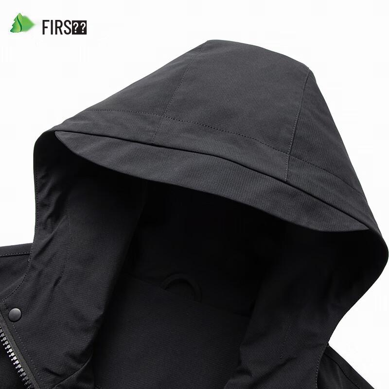 Shanshan Men's Hooded 3-Proof Outdoor Jacket