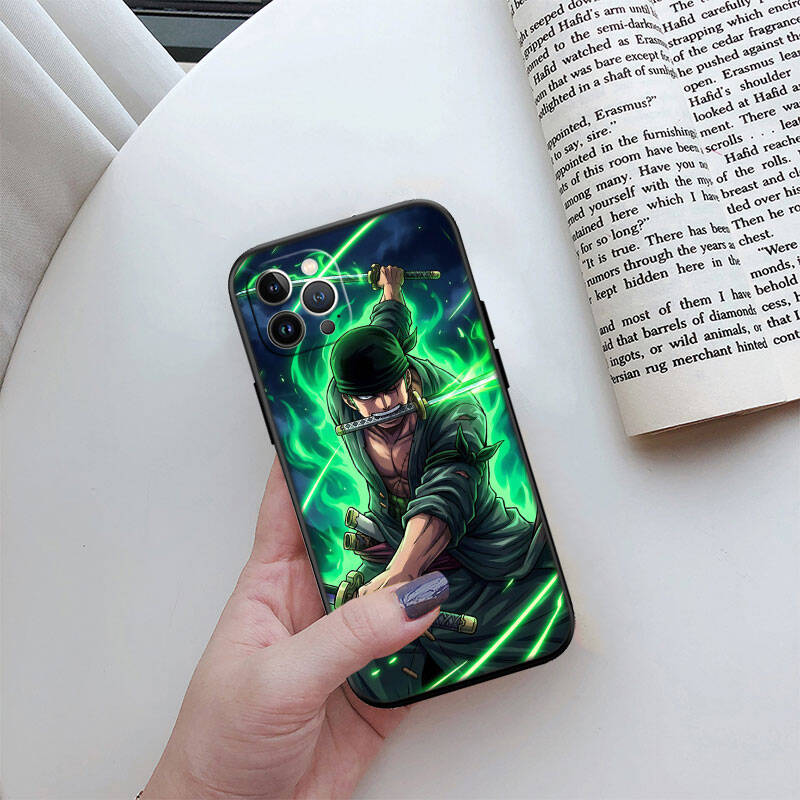 MH125 One Piece Zoro Pouzdro pro Samsung A06 A35 A25 A24 A15 A05S A05 M55 M35 M15 A02 A12 A13 A10 A16 A20 A30 A22 A31 A32 A33 A42 A50