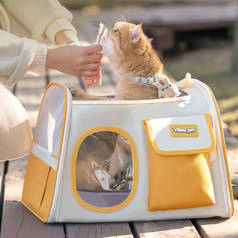 Cat Bag Out Portable Bag Cat Cage Backpack Space Capsule Portable Pet Cat Bag