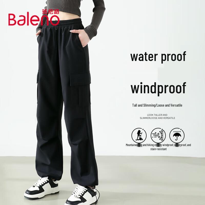 Baleno Women's High-Waist Cargo Pants