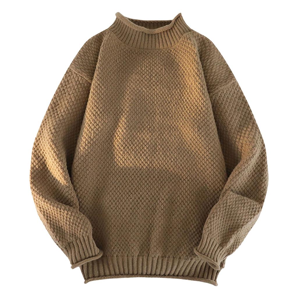 Podzimní a zimní nové svetry Pánské a dámské pletené spodní tričko s párovým topem