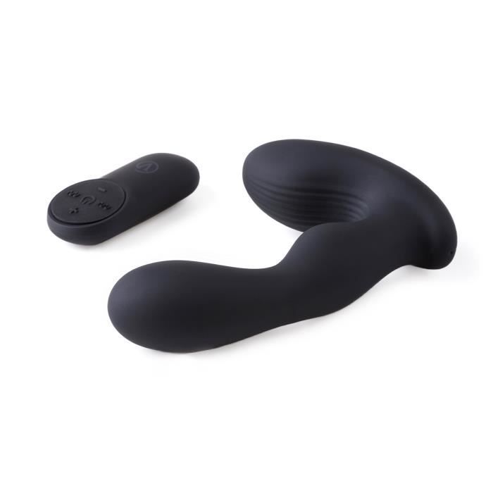Vibrateur - Virgite - Masseur de prostate - Noir - Télécommande - Rechargeable USB