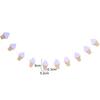 1 Bag Garland Cream Shape Banner Cartoon Punch-free Ice Wall-mounted Birthday Party Bunting Banner Photography Props