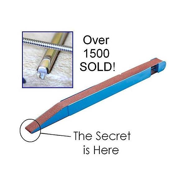 Guitar Fret Repair Tool Kit with Grinding Pen and Sanding Belt