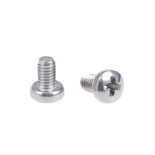 uxcell M3 Screws, Machine Screws, Bolts, M3x5mm, Silver Gray, Pan Head Machine Screws, 304 Stainless Steel, Pack of 30