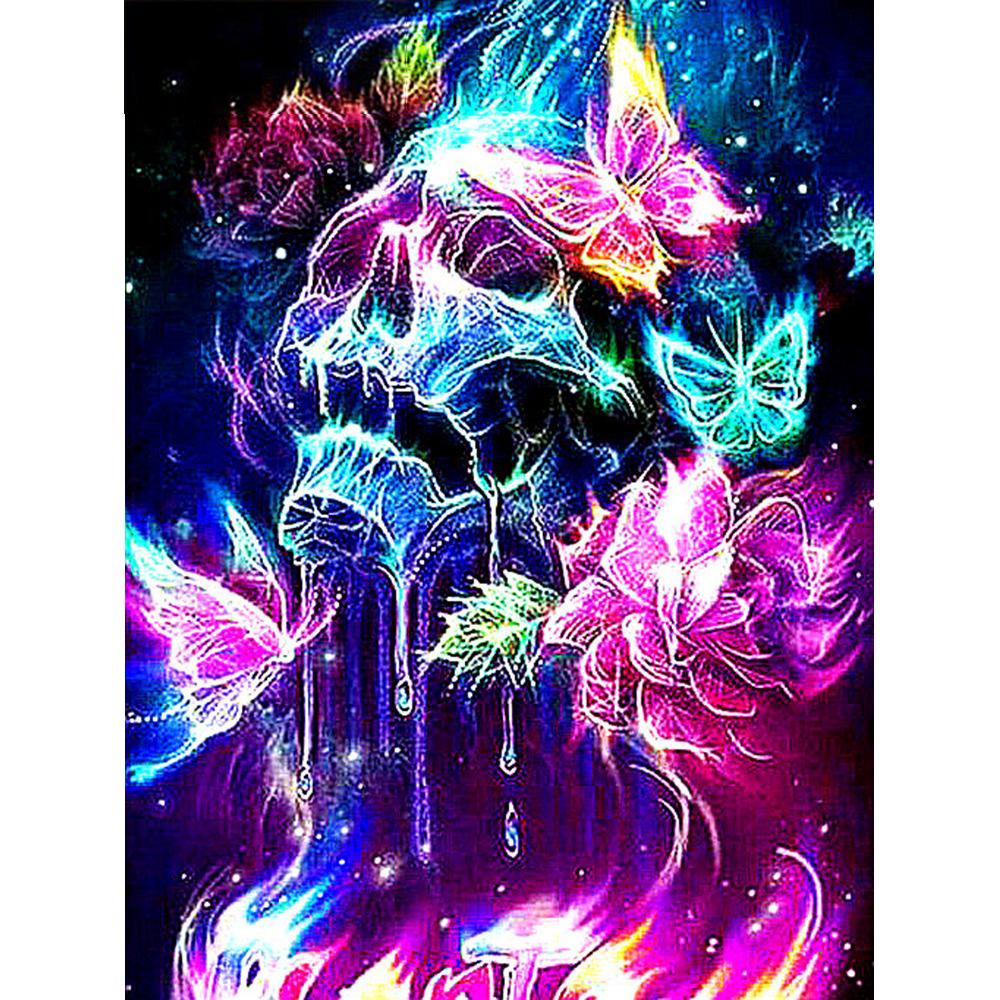 Diamant-Gemälde, Wasserfall-Landschaft, voller quadratischer Bohrer, Kunst, Strass, Diamant-Stickerei, Wolf, Tier, Kreuzstich, Mosaik, Winter, Kunsthandwerk, Heimdekoration