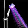 Neue romantische automatische Magie 7 Farbe 5 LED-Leuchten Gabe Regenduschkopf Einzelrundkopf LD8008A