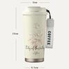 Stainless Steel Vacuum Cup Insulated Travel Mug Double Wall Powder Coated Coffee Travel Mug With Lid LWY001