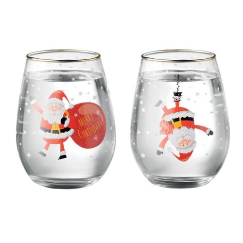 MidOcean Noel Christmas Glass Set (Pack of 2)