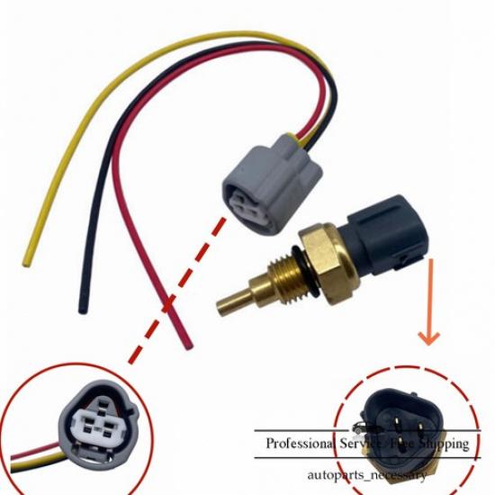 For Toyota Camry LE SE XLE LE 2002 2003 Coolant Temperature Sensor and Connector