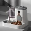Cat Face Feeding Device, Water and Dry Food Combined Feeder, Feeding Bowl, Wet and Dry Separation Dog Bowl, Cat Bowl, Storage Food Bowl