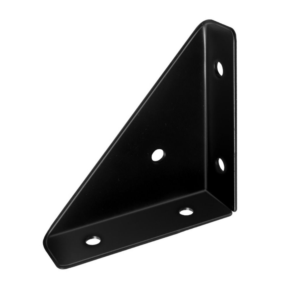 12Pcs 90 Degree Triangle Corner Brackets L-Brackets Corner Stand for Furniture Reinforcement