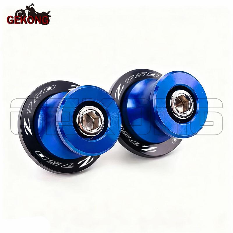 Z750 Motorcycle CNC Accessories Aluminium 10MM Bolts Swingarm Spools Slider Stand Screws Fit For Z750 Z 750 Z750S