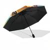 1pc Capybara, Sunflower Field Automatic Open/Close Umbrella, Folding Compact Umbrella with Lightweight Design for Women/Men Yy251028233